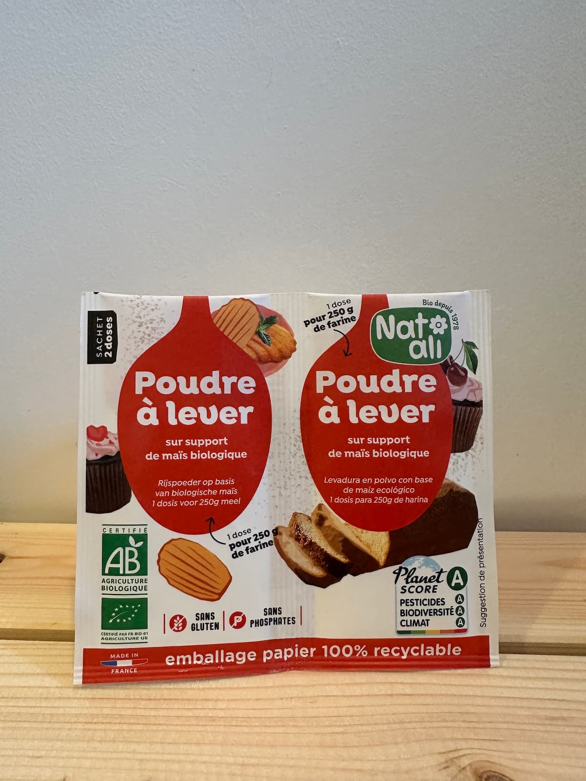 POUDRE À LEVER 2X7G BIO