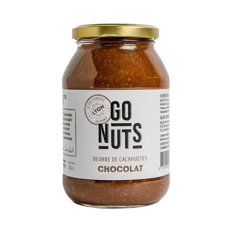 Beurre de cacahuètes chocolat 500g